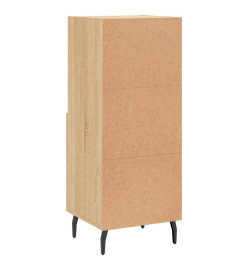 Buffet Chêne sonoma 34,5x34x90 cm Bois d'ingénierie