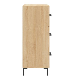 Buffet Chêne sonoma 34,5x34x90 cm Bois d'ingénierie