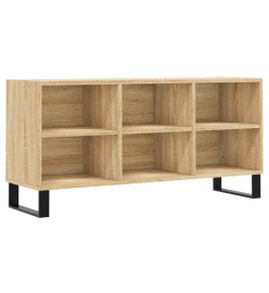 Meuble TV chêne sonoma 103,5x30x50 cm bois d'ingénierie