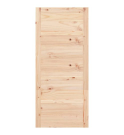 Porte de grange 90x1,8x204,5 cm Bois massif de pin