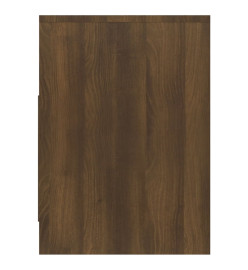 Meuble TV Chêne marron 102x37,5x52,5 cm Aggloméré