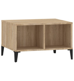 Table basse Chêne sonoma 60x50x36,5 cm Bois d'ingénierie