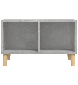 Table basse Gris béton 60x50x36,5 cm Bois d'ingénierie