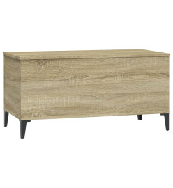 Table basse Chêne sonoma 90x44,5x45 cm Bois d'ingénierie