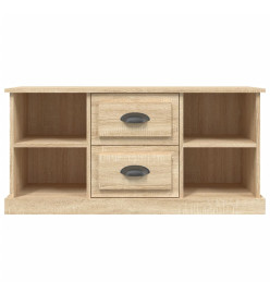 Meuble TV chêne sonoma 99,5x35,5x48 cm bois d'ingénierie