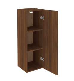 Meubles TV 2 pcs Chêne marron 30,5x30x90 cm Bois d'ingénierie