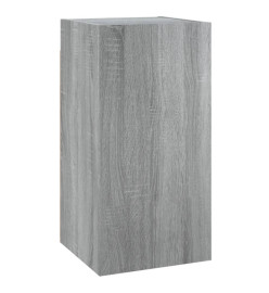 Meubles TV 2 pcs Sonoma gris 30,5x30x60 cm Bois d'ingénierie