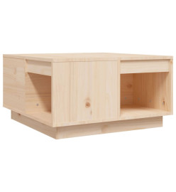 Table basse 60x61x32,5 cm Bois massif de pin