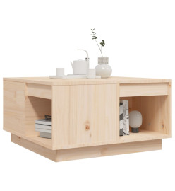 Table basse 60x61x32,5 cm Bois massif de pin