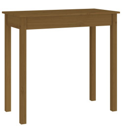 Table console Marron miel 80x40x75 cm Bois massif de pin