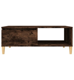 Table basse Chêne fumé 90x60x35 cm Aggloméré