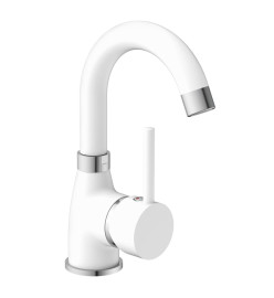 EISL Mitigeur de lavabo FUTURA blanc-chrome