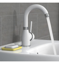 EISL Mitigeur de lavabo FUTURA blanc-chrome