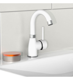 EISL Mitigeur de lavabo FUTURA blanc-chrome