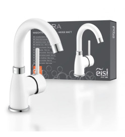 EISL Mitigeur de lavabo FUTURA blanc-chrome