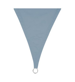 Perel Voile d'ombrage triangulaire 3,6 m Gris ardoise clair