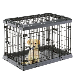 Ferplast Caisse pour chiens Superior 75 77x51x55 cm Noir