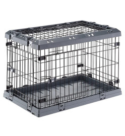 Ferplast Caisse pour chiens Superior 75 77x51x55 cm Noir