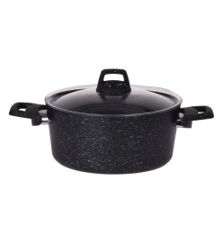 Excellent Houseware Casserole avec couvercle 4,4 L Aluminium