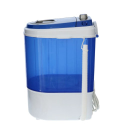 Mestic Lave-linge portable MW-100 Bleu et blanc 180 W