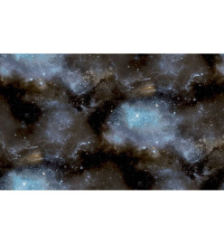 Noordwand Papier peint Good Vibes Galaxy with Stars Bleu et noir