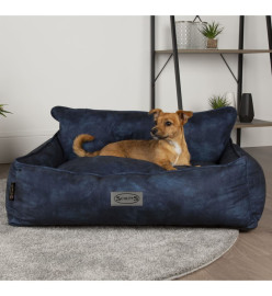 Scruffs & Tramps Lit pour chien Kensington M 60x50 cm Bleu marine