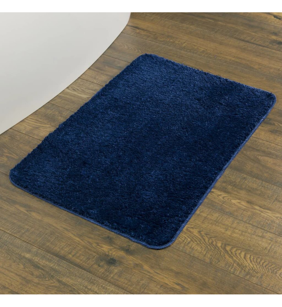 Sealskin Tapis de bain Angora 60x90 cm Bleu