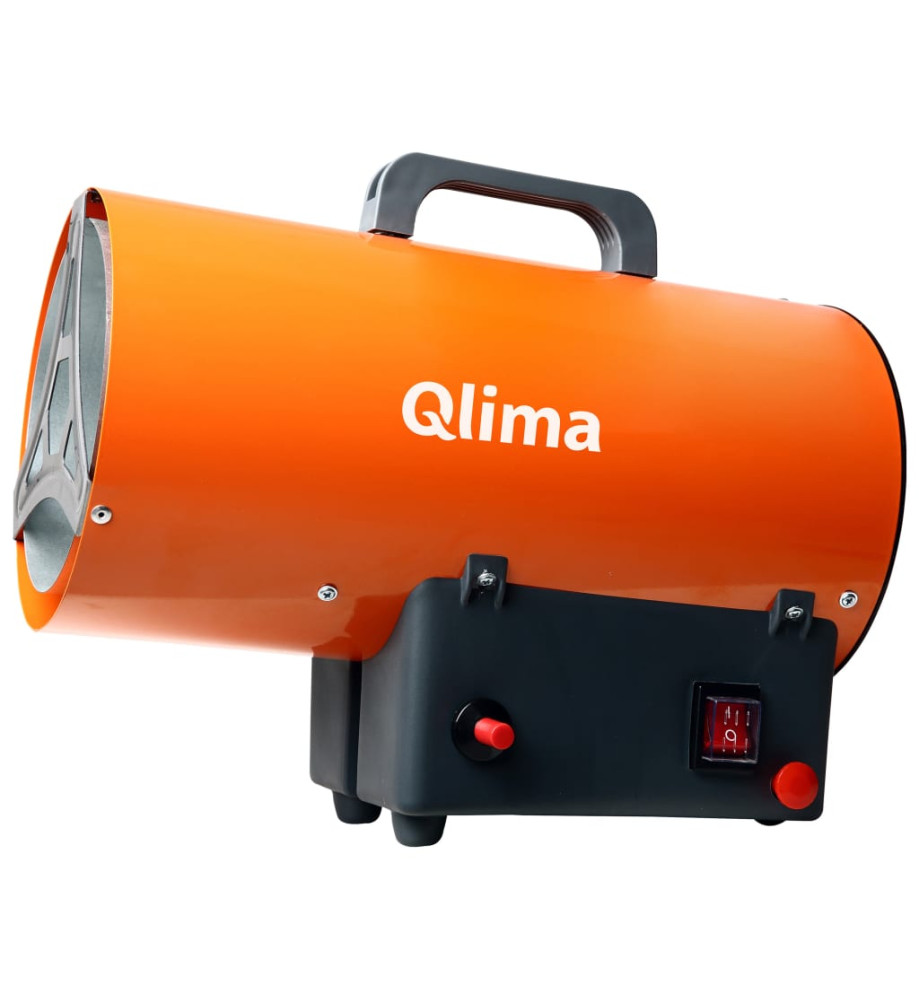 Qlima Aérotherme forcée au gaz GFA 1010 25 W Orange