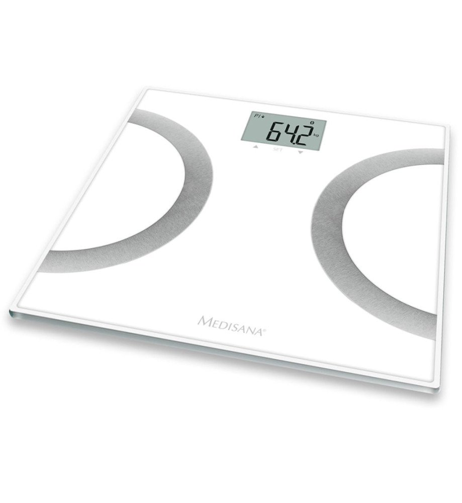 Medisana Pèse-personne impédancemètre BS 445 180 kg blanc