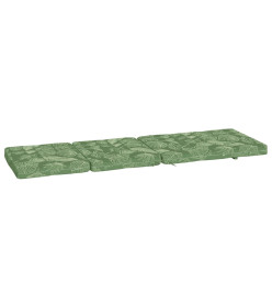 Coussins de chaise longue lot de 2 motif de feuilles