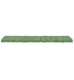 Coussins de chaise longue lot de 2 motif de feuilles