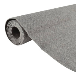 Tapis de couloir gris 60x180 cm