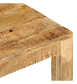 Table basse 55x55x35 cm Bois de manguier massif