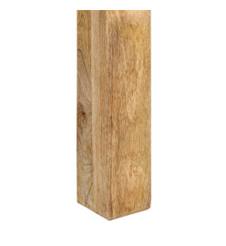 Table basse 55x55x35 cm Bois de manguier massif