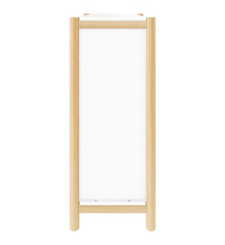 Armoire à chaussures Blanc 57,5x33x80 cm Bois d'ingénierie