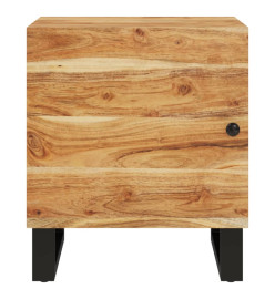 Table de chevet 40x33x46 cm Bois d'acacia massif