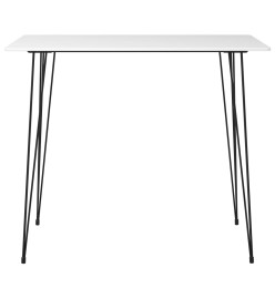 Table de bar Blanc 120x60x105 cm