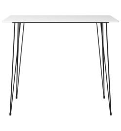 Ensemble de bar 5 pcs Blanc et noir