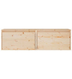 Armoires murales 2 pcs 60x30x35 cm Bois de pin massif