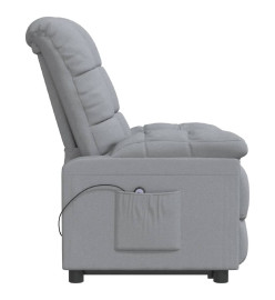 Fauteuil Gris clair Tissu