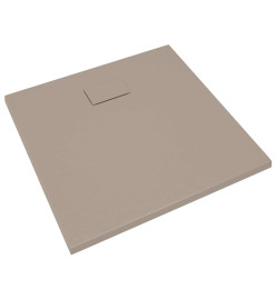 Receveur de douche SMC Marron 90x80 cm