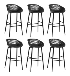 Ensemble de bar 7 pcs Noir