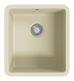 Évier de cuisine Granit Seul lavabo Beige