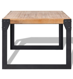 Table basse Bois d'acacia massif 100 x 60 x 45 cm