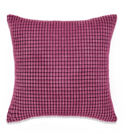 Jeu de coussin 2 pcs Velours 60 x 60 cm Rose