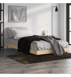 Cadre de lit chêne sonoma 90x190 cm bois d'ingénierie