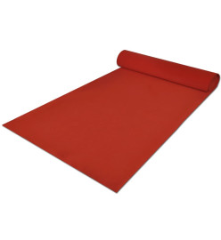 Tapis rouge 1 x 20 m Extra lourd 400 g/m²