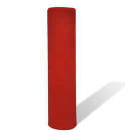 Tapis rouge 1 x 20 m Extra lourd 400 g/m²