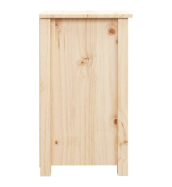 Tables de chevet 2 pcs 40x35x61,5 cm Bois de pin massif