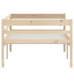Cadre de lit Bois de pin massif 90x200 cm